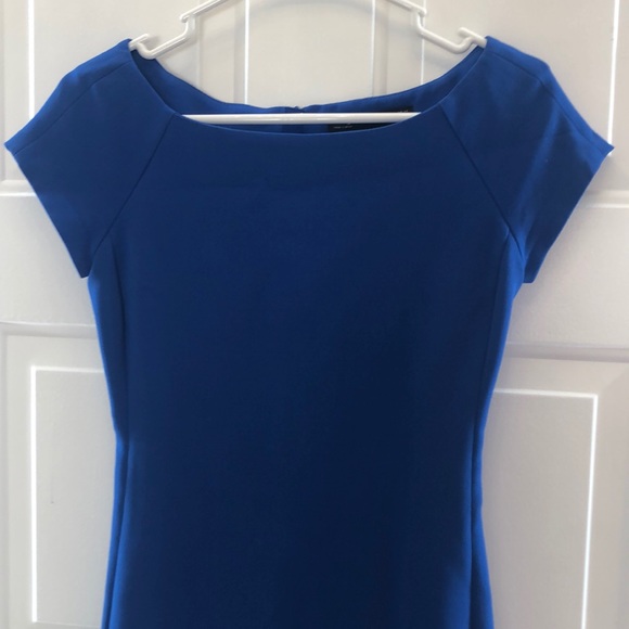 Zara Dresses Zara Xs Women Blue Bodycon Midi Dress Poshmark